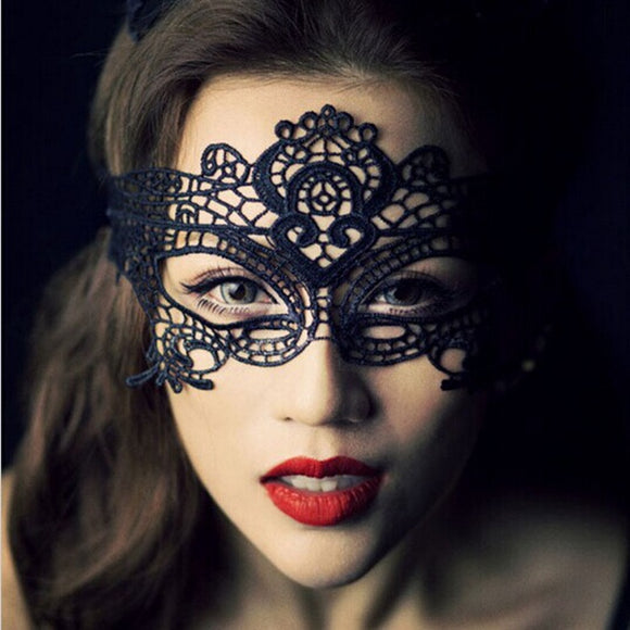 Sexy Lace Prom Masquerade Ball Mask Costume Ball Mask Black White