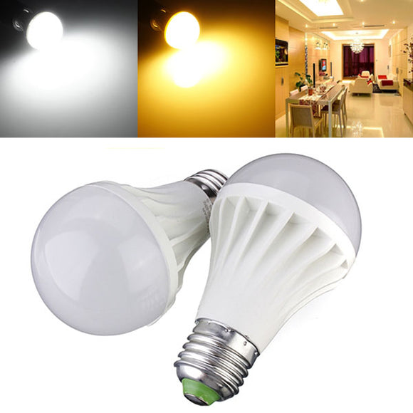 E27 9W SMD 5730 800LM AC 85-260V White/Warm White LED Globe Light Bulb