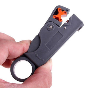 Rotary Coaxial Cable Wire Stripping Stripper for RG59/6/58