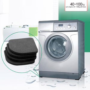 4pcs Washing Machine Anti Shock Pads Silence Cotton Non-slip Mat