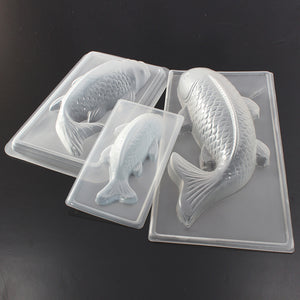 Koi Fish 3D Mold Cake Chocolate Mold Jelly Sugarcraft Mold Creative Baking Tools