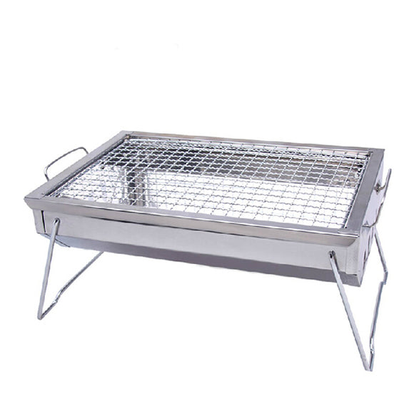 Stainless Steel Barbecue Pits BBQ Oven Camping Charbroiler