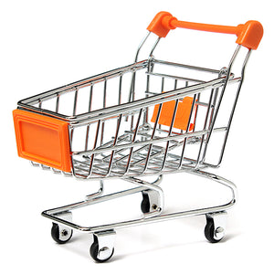 Parrot Toy Bird Supermarket Shopping Cart Kids Growth Box