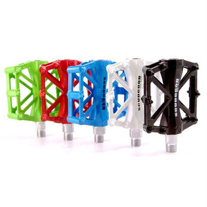 SCUDGOOD Aluminum Alloy Bicycle Bike Pedals Two Bearings Multicolor