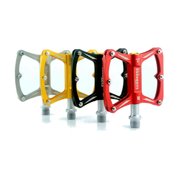 SCUDGOOD Triple Bearings Aluminum Alloy Axe Style Bicycle Pedals