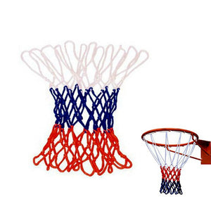 Overstriking Solid Three Color Polypropylene Basketball Net Extended