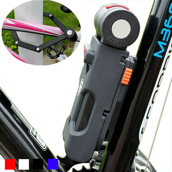 ANTUSI X5 Foldable Bicycle Lock Anti Theft Anti-Hydraulic Shear 6 Fold Bike