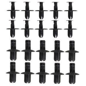 20pcs Motorcycle Fairing Clip Rivets 6mm 8mm Fastener Panel