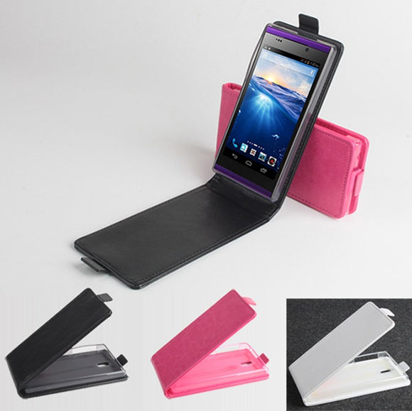 Magnetic Up And Down Flip Pu Leather Case For InFocus M310