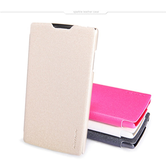 NILLKIN Sparkle Leather Protective Case For OPPO R831S