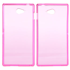 Soft TPU Protective Back Case Cover For Sony Xperia M2 S50h