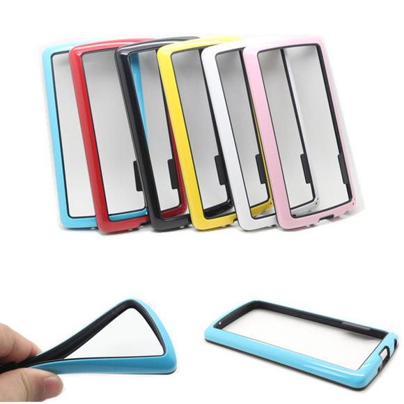 Dual Color PC TPU Soft Bumper Frame Case For LG G3 Mini