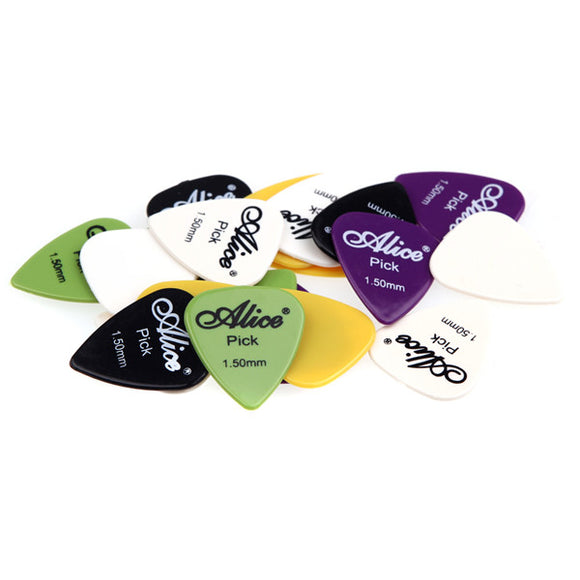 50pcs Electric Guitar Picks Plectrums(Assorted thickness&colors)