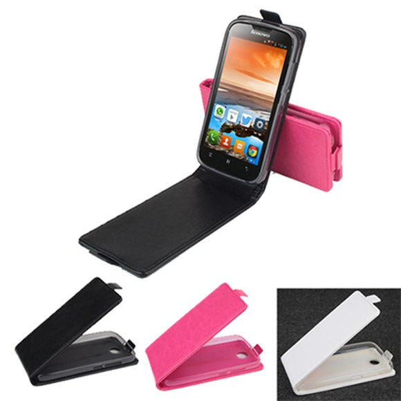 Up-Down Flip Leather Protective Case For Lenovo A560 A505E