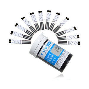 50Pcs Sannuo Blood Glucose Meter Glucometer Test Strips Lancets