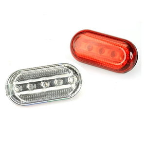 Bike Bicycle Cycling 5 LED Warning Tail Rear Flashlight Lamp