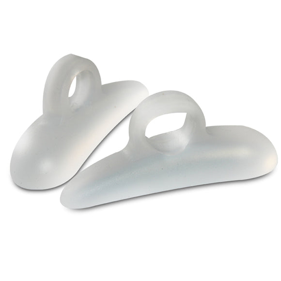 2Pcs Silicone Gel Toe Separators Straightener Bunion Protector