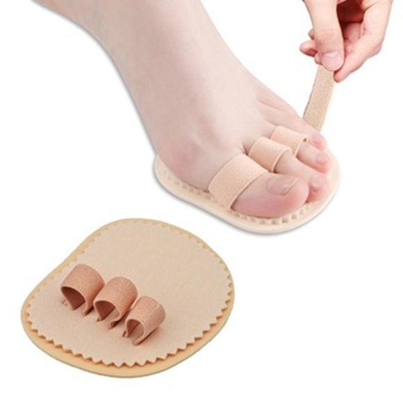 Left Right Foot Triple Toes Separators Straightener Bunion Protector