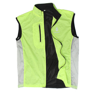 WOLFBIKE Bicycle Cycling Vest Jacket Windcoat Sportswear Breathable