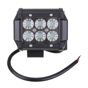 18W Car 6LED Flood Light Spot Lamp Work Light Bright White