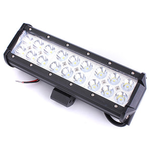 54W 18LEDs Car Work Light Bar Spot Lightt White Projector Lamp