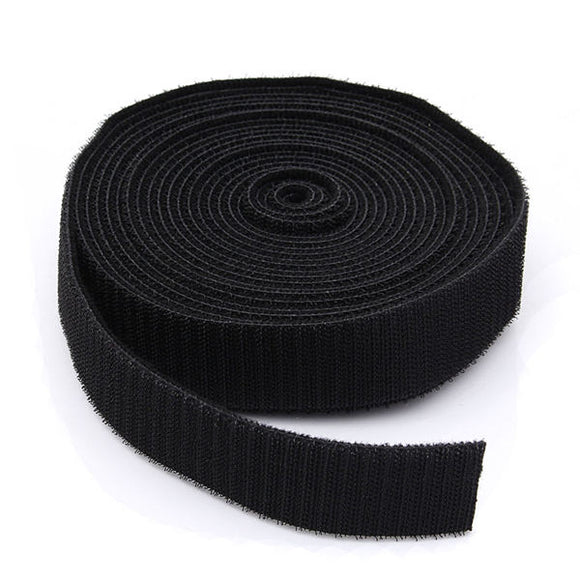 5M Black Strapping Cable Tie Magic Tape