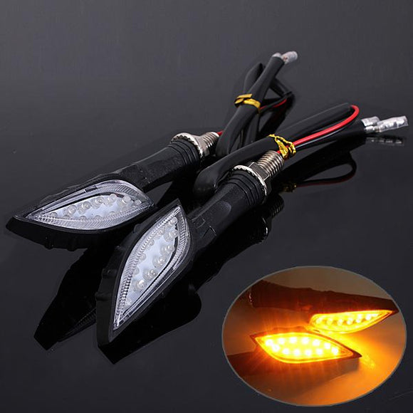 Universal Motorcycle Amber Indicator LED Turn Signal Light