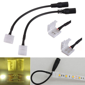 2Pin Connector Cable To DC Female For LED Strip 3528/5050 SMD