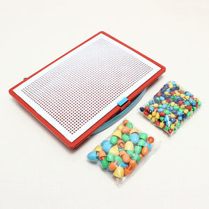 Plastic Nail Composite Picture Creative Mosaic Kit Puzzle Kid Toys