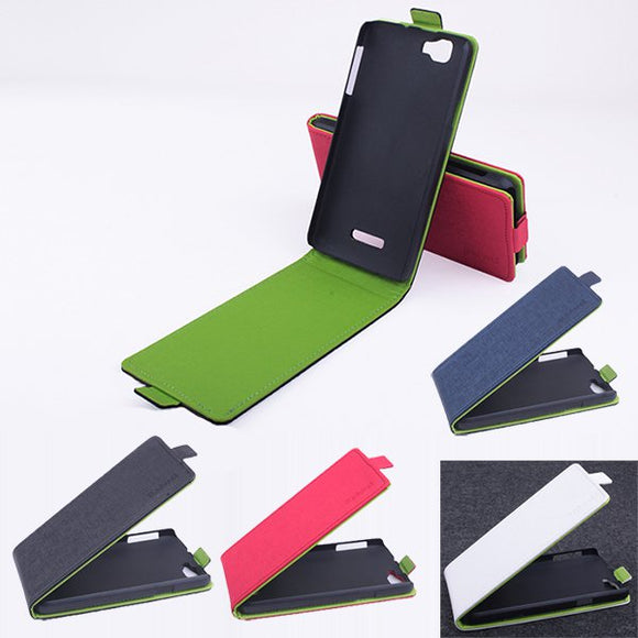 Flip Contact Color Up-down Protective Case For MyPhone Agua Rio