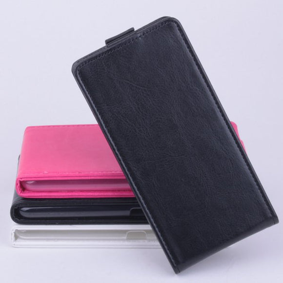 Up-Down Flip PU Leather Magnetic Protective Case For Alcatel 6036