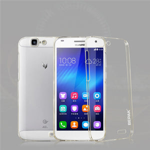 BEPAK Clear Transparent Protective Back Case For Huawei C199