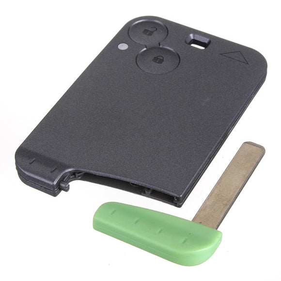 Keyless Remote Smart Key Shell Case Uncut Blade For Renault Laguna