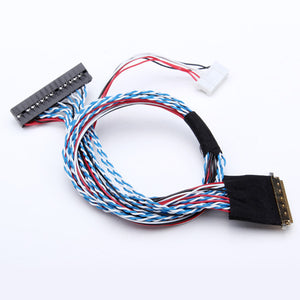 40Pin 2 Channel 6 Bit LED LCD LVDS Screen Cable