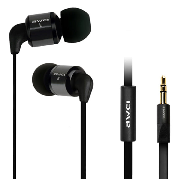 AWEI ES-600M Noise Isolating Hi-Definition Earphone For Cell Phone