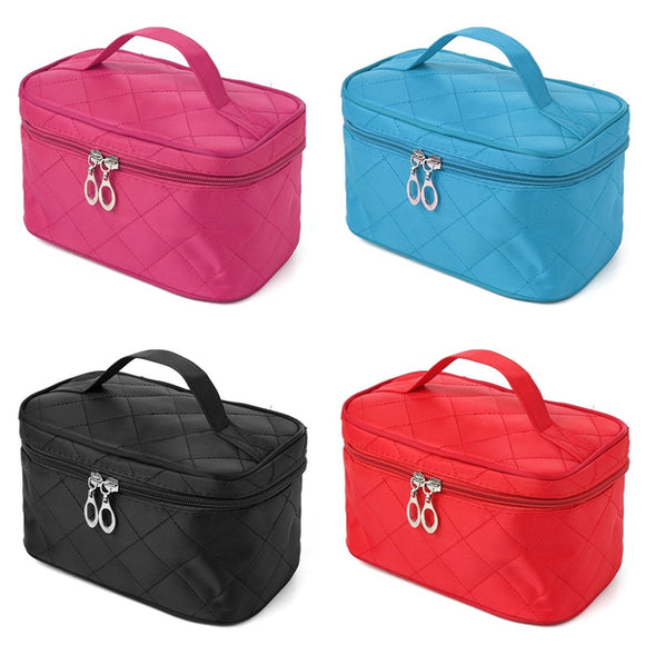 4 Colors Portable Makeup Cosmetic Case Storage Handbag Travel Bag