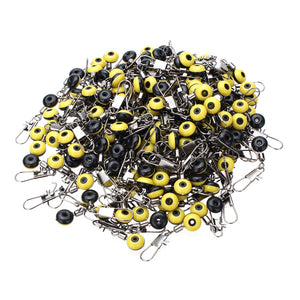 Fishing Medium Yellow Space Beans Fishing Pin Fishing Accessory 200pcs