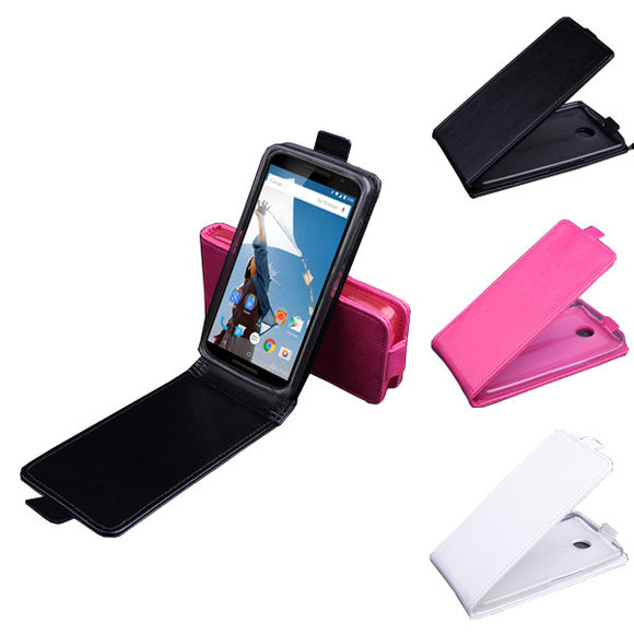 Flip PU Leather Magnetic Protective Case For MOTO Nexus 6