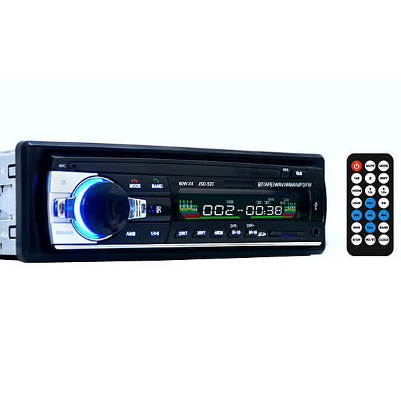 12V Car BT Stereo FM Radio MP3 Audio Player Car Electronics Subwoofer