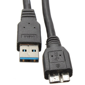 USB3.0 A Male to Micro B Male Cable 50cm for Hard Drive