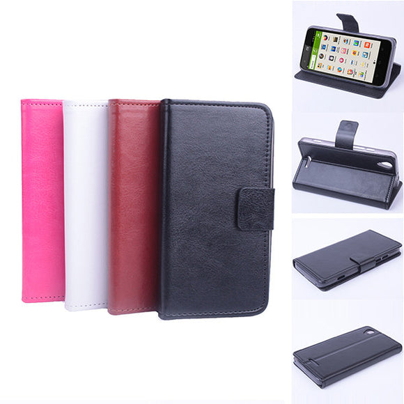 Flip Leather Magnetic Protective Case For ZTE V975