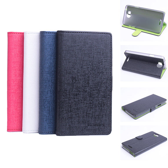 Hit Color Flip PU Leather Protective Case For inFocus M530