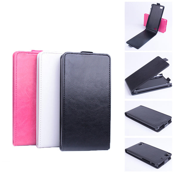 Up Down Flip Pu Leather Protective Case Cover for Blackberry Z3