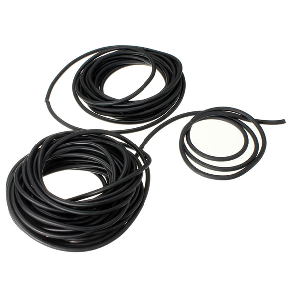 2X5mm Black Natural Latex Rubber Surgical Band Elastic Tube Tubing Hose 1m/5m/10m