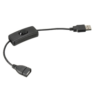 USB Power Cable With On/Off Switch For Raspberry Pi