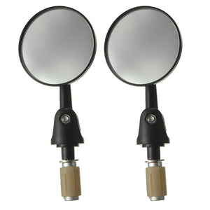 7/8Inch Motorcycle Handlebar End Side Rear View Round Mirrors