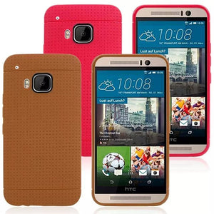 Honeycomb Pattern Soft TPU Protective Case Cover For HTC M9