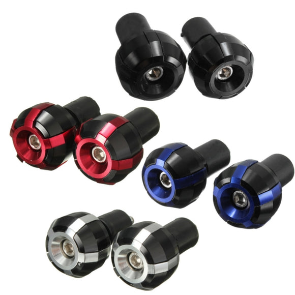 Universal Aluminum Motorcycle Handle Hand Bar Grips Ends