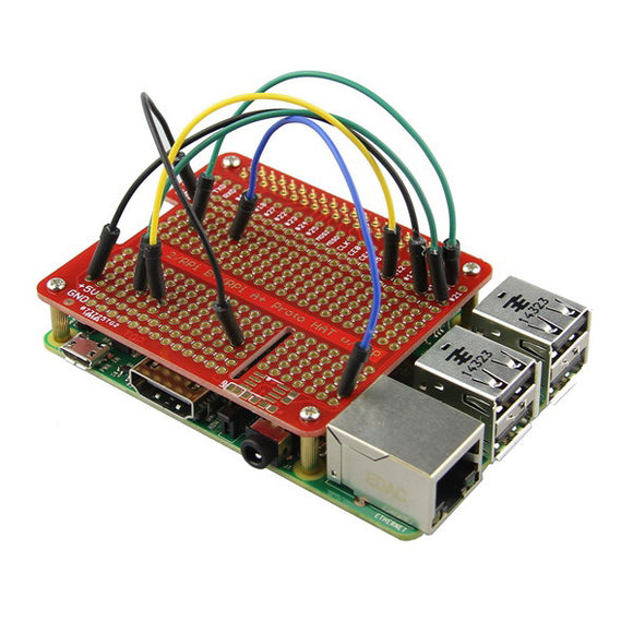 Prototype HAT Shield For Raspberry Pi 2 / B+ / A+