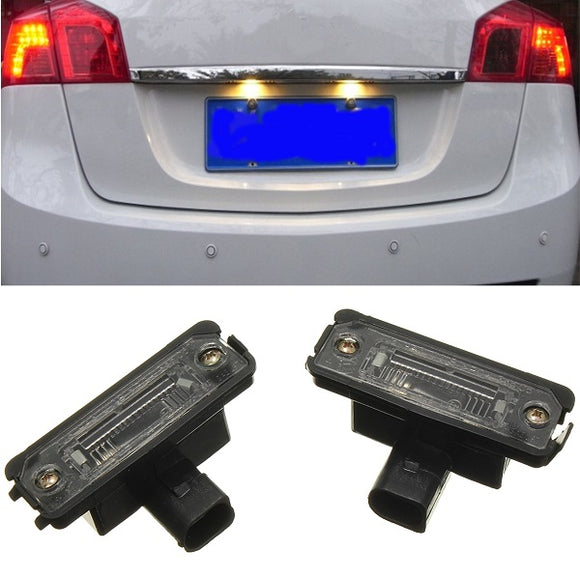 Car License Mumber Light Plate Lamps For Volkswagen Golf